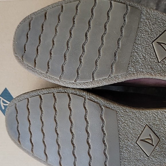 Sperry Top Sider Seaport Storm Mid Bootie Dark Brown Sz 8.5 With Box